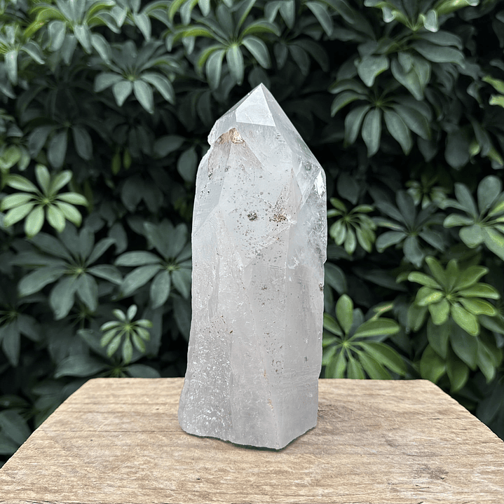 Punta natural Cuarzo Cristal #88 3