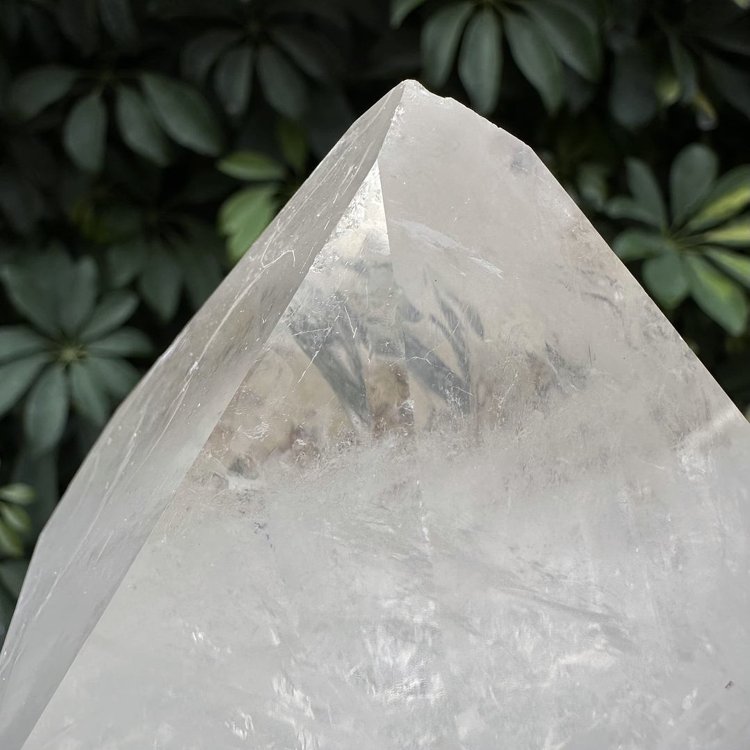 Punta natural Cuarzo Cristal #88 6
