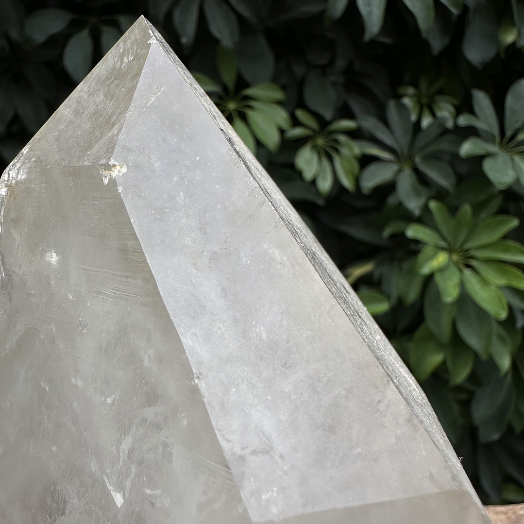 Punta natural Cuarzo Cristal #89 6