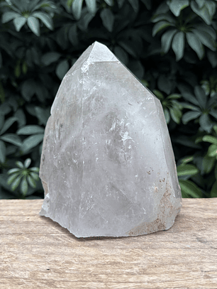 Punta natural Cuarzo Cristal #89