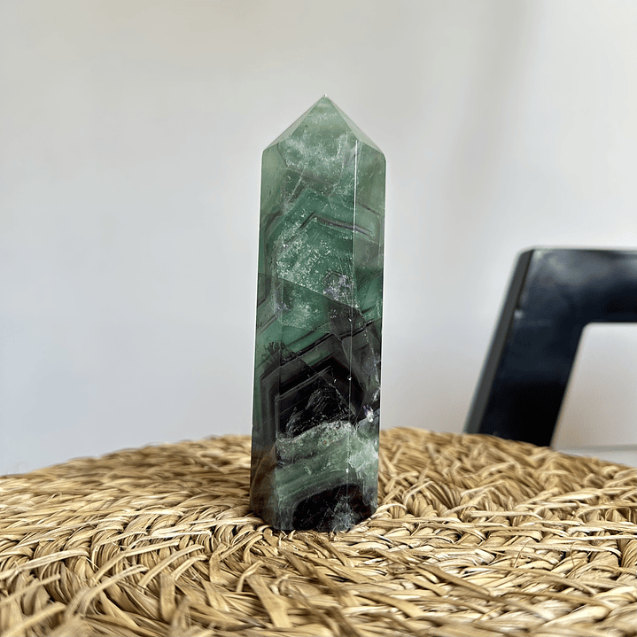 Fluorita en obelisco XL #5 2