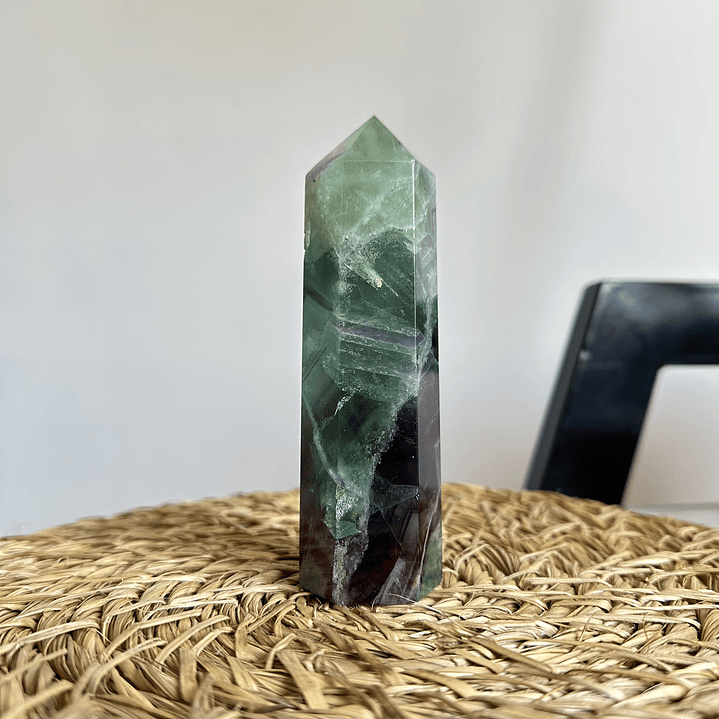 Fluorita en obelisco XL #5 3