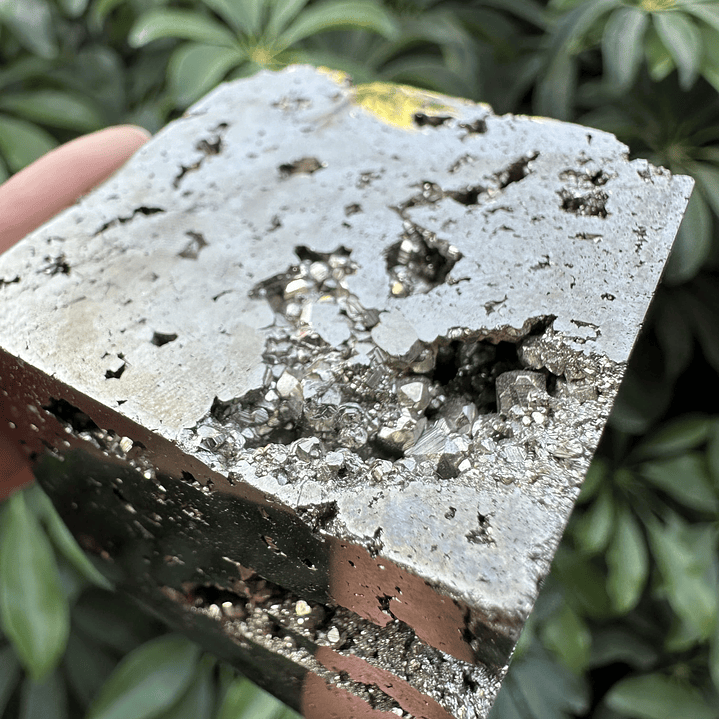 Pirita cúbica pulida #2 2