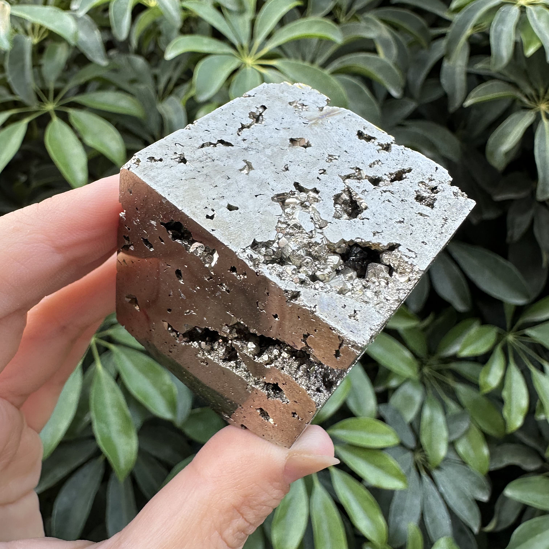 Pirita cúbica pulida #2 4