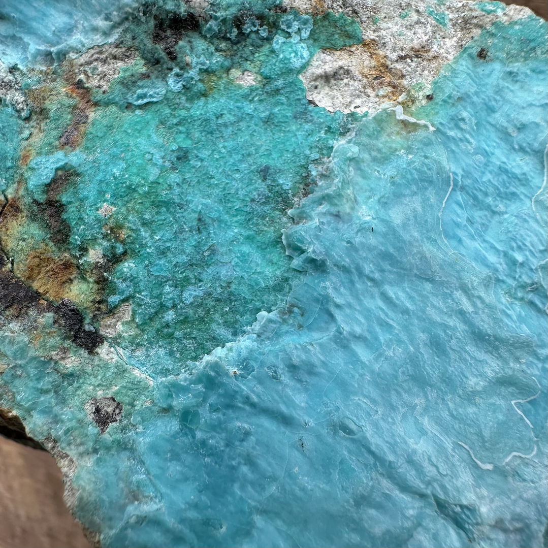 Crisocola en bruto #9 2