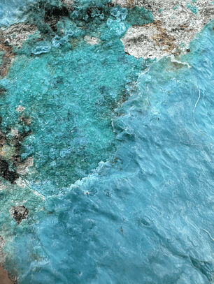 Crisocola en bruto #9