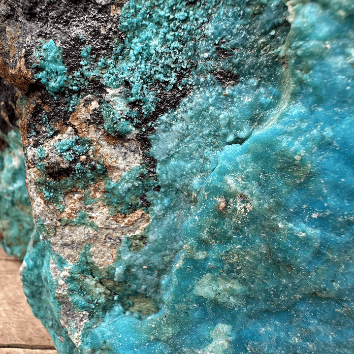 Crisocola en bruto #9 7