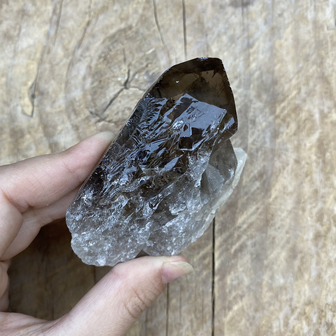 Cuarzo Ahumado clúster #32 3