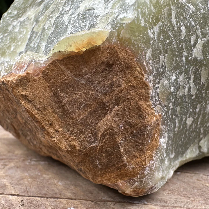 Onix verde en bruto XL #3 2