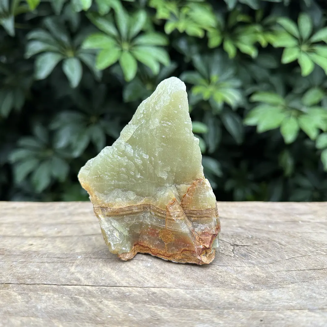 Onix verde en bruto #5 1