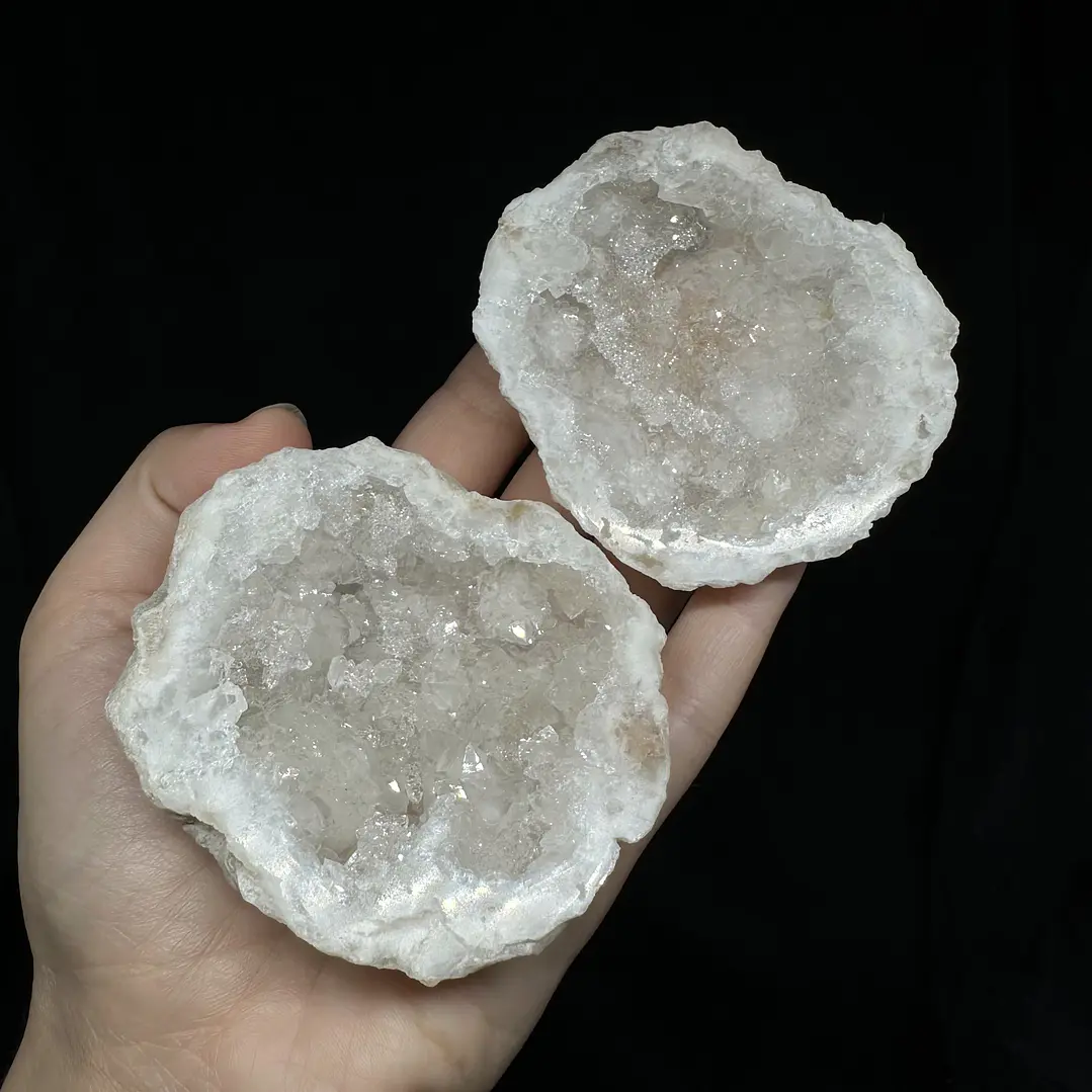 Geodas de Ágata Pareadas #36 1