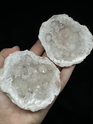 Geodas de Ágata Pareadas #36