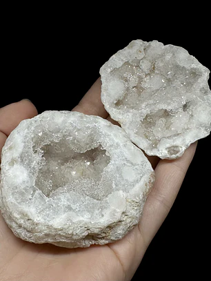 Geodas de Ágata Pareadas #37