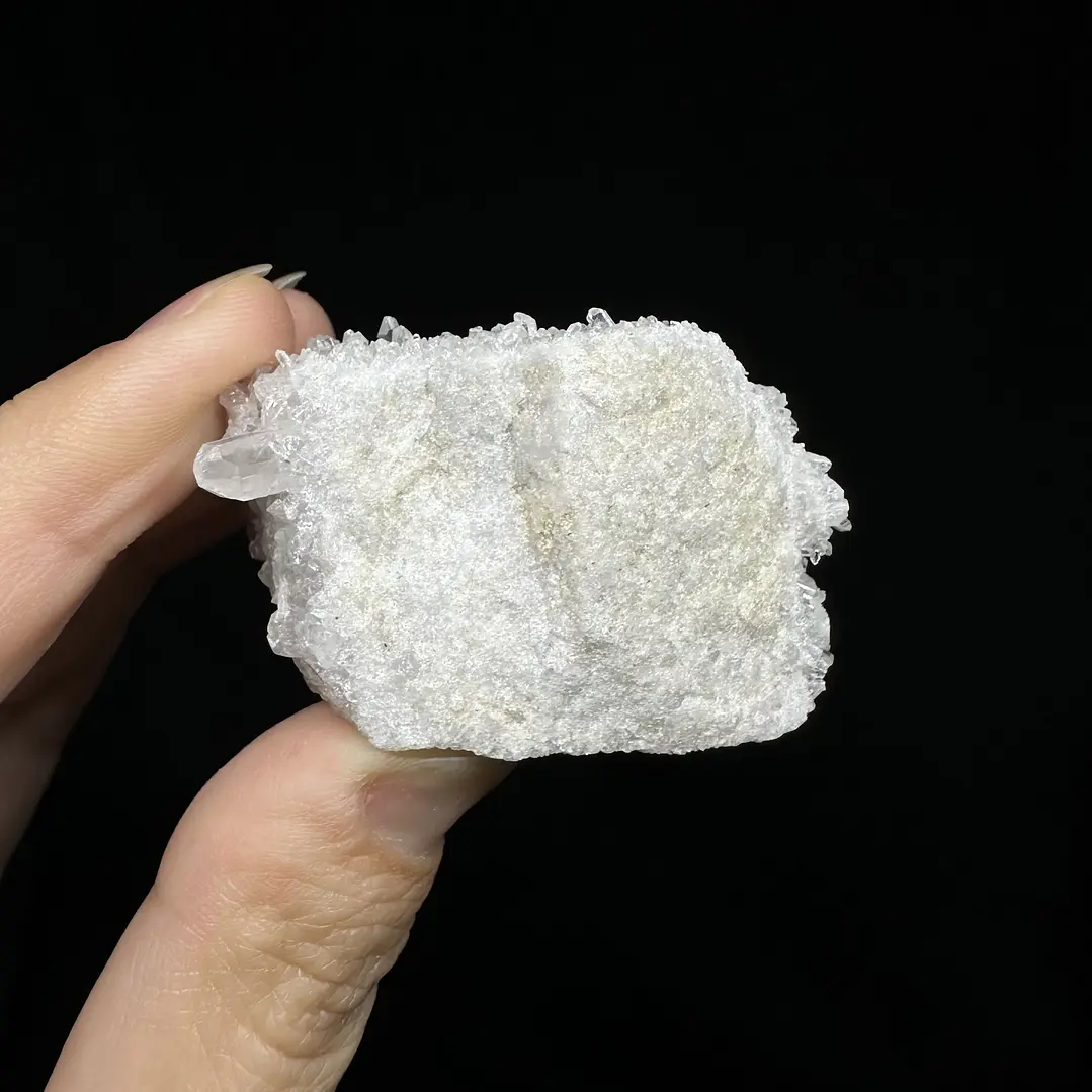 Cuarzo Cristal en drusa #9 7