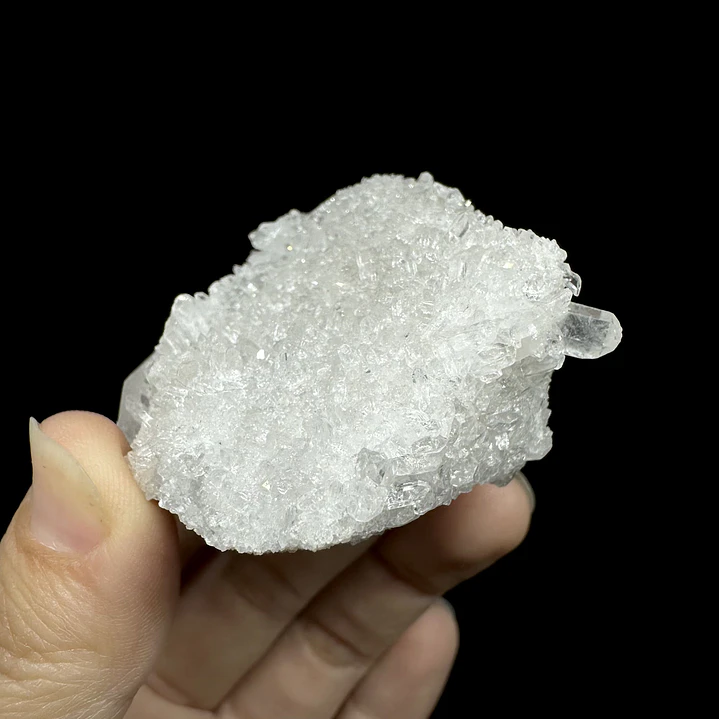 Cuarzo Cristal en drusa #9 1