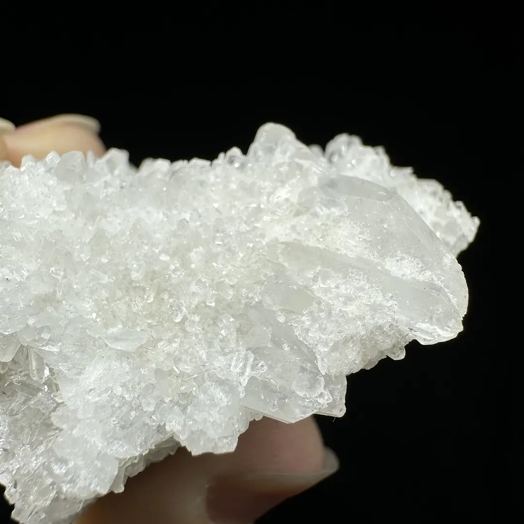 Cuarzo Cristal en drusa #9 2