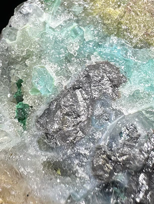 Calcosina en cristales #5