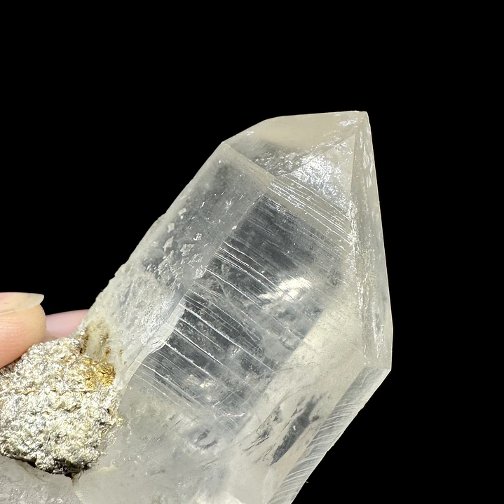 Punta natural Cuarzo Cristal #91 6