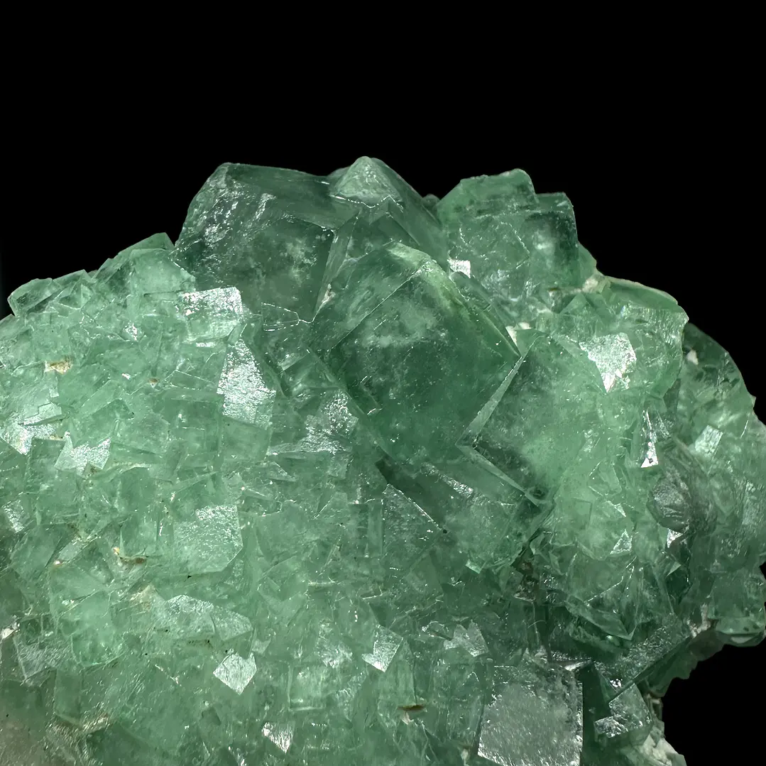 Fluorita cúbica verde clúster grande #3 2