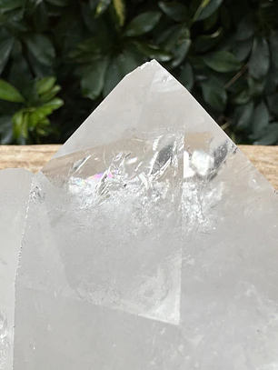 Punta natural Cuarzo Cristal #95