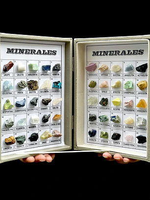Muestrario Minerales y Rocas 50 piezas