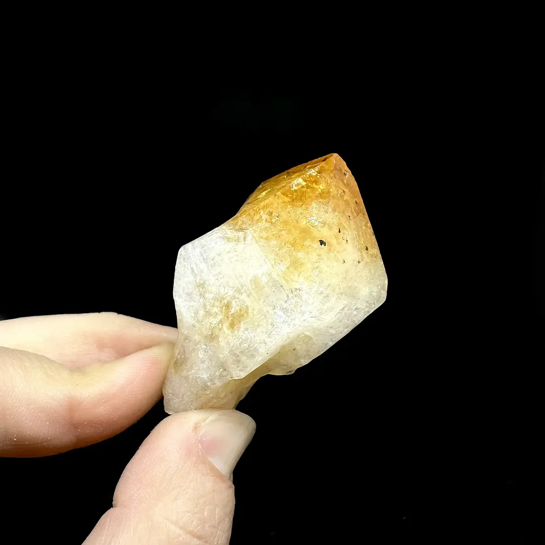 Citrino en punta natural #7 5