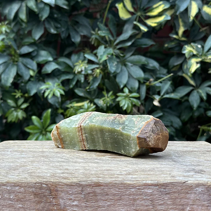 Onix verde en bruto #10 4