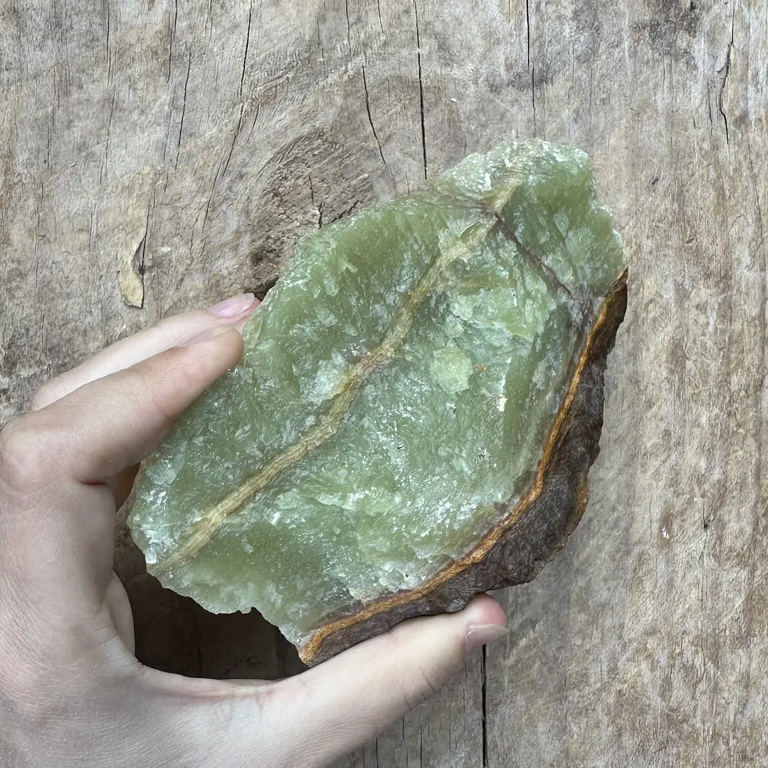 Onix verde en bruto #12 1
