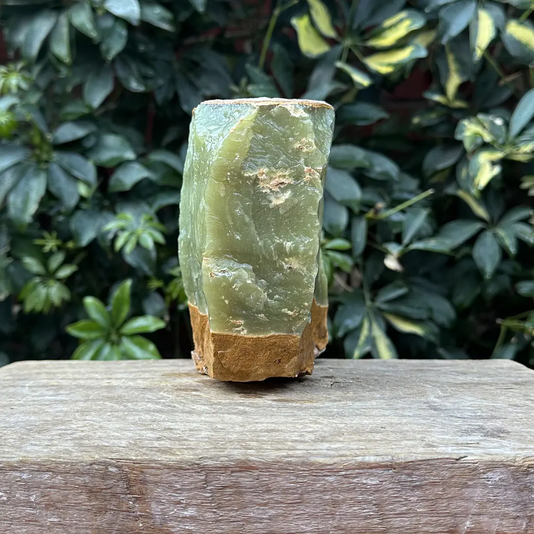 Onix verde en bruto XL #9 4