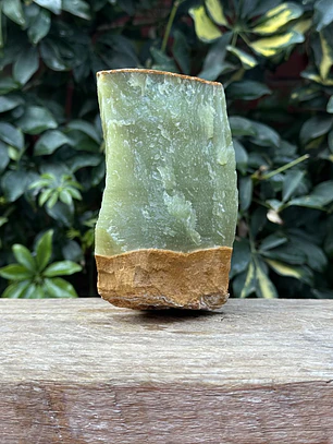 Onix verde en bruto XL #9