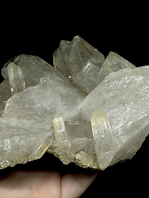 Cuarzo Cristal en drusa #10