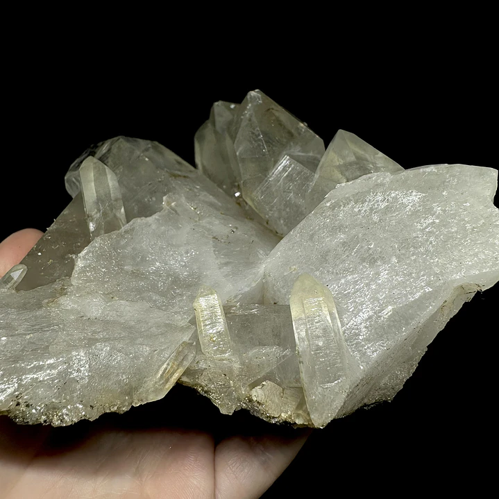 Cuarzo Cristal en drusa #10 2