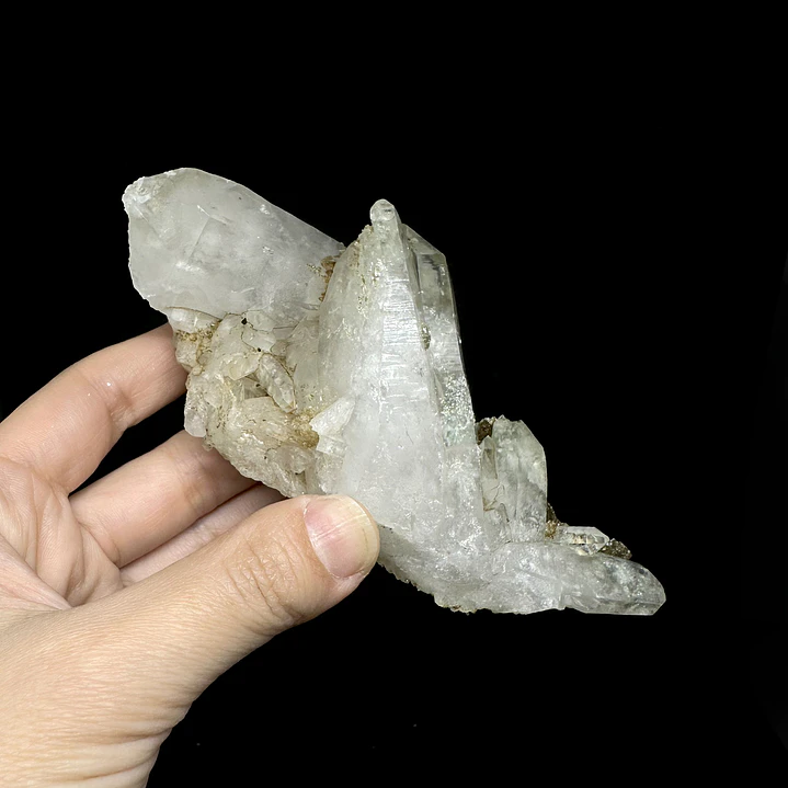 Cuarzo Cristal en drusa #11 1