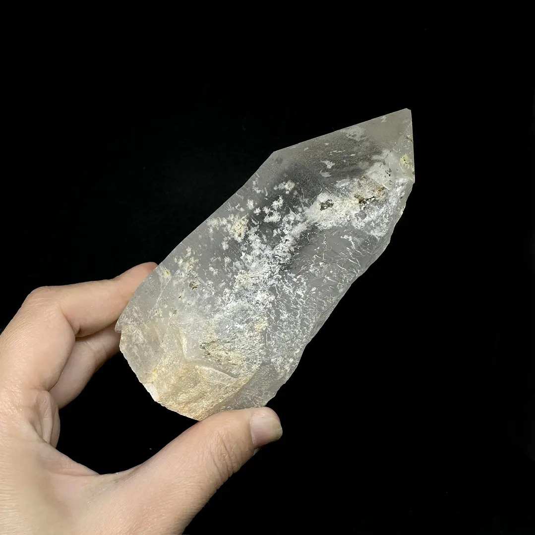 Punta natural Cuarzo Cristal #102 5