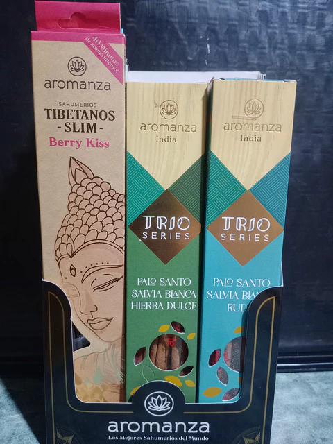 sahumerios TIBETANOS SLIM - TRIO SERIES