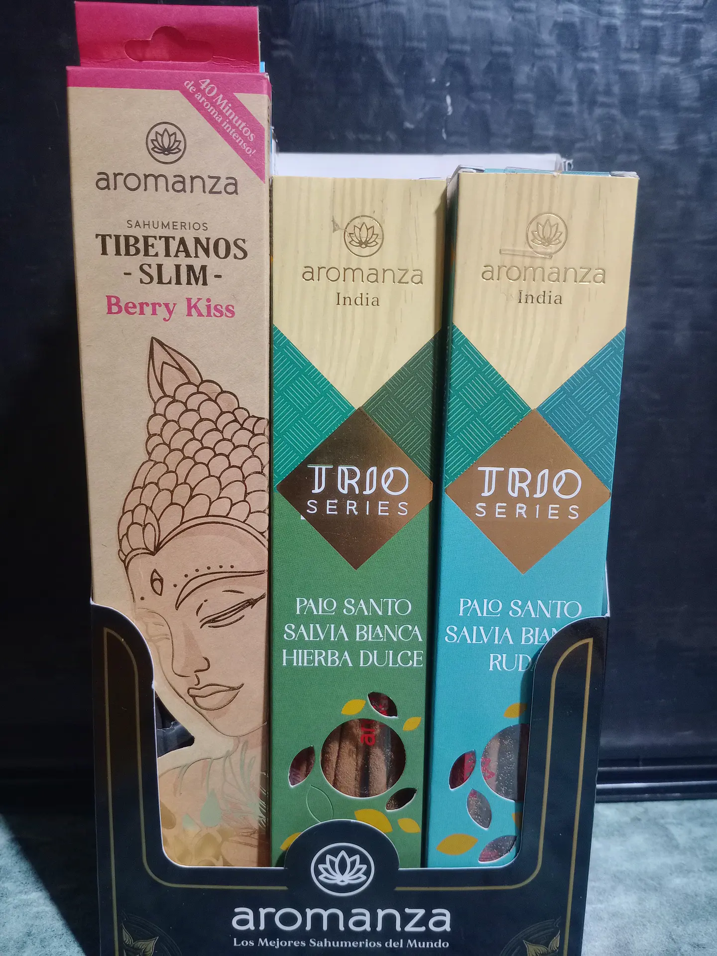 sahumerios TIBETANOS SLIM - TRIO SERIES 1