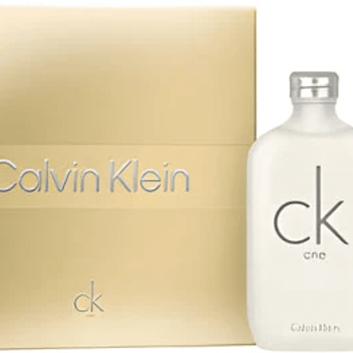 CALVIN KLEIN CK ONE EDT 200ML + 50ML  DE 2 PCS UNISEX 1