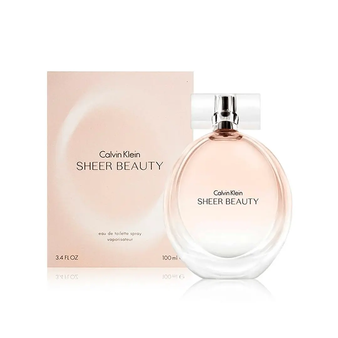 CALVIN KLEIN BEAUTY SHEER EDT 100ML MUJER 1