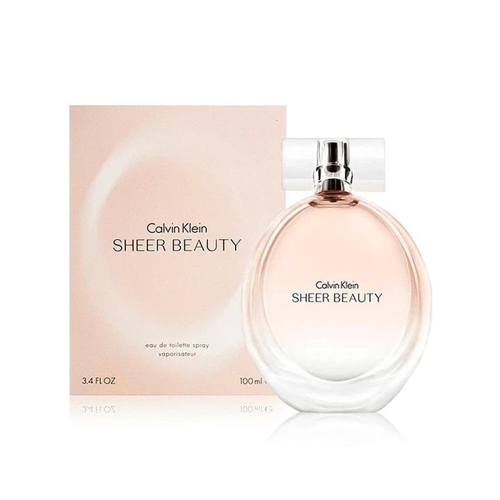CALVIN KLEIN BEAUTY SHEER EDT 100ML MUJER 1