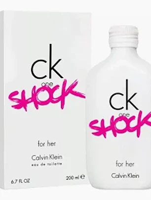 CALVIN KLEIN CK SHOCK EDT 200ML MUJER