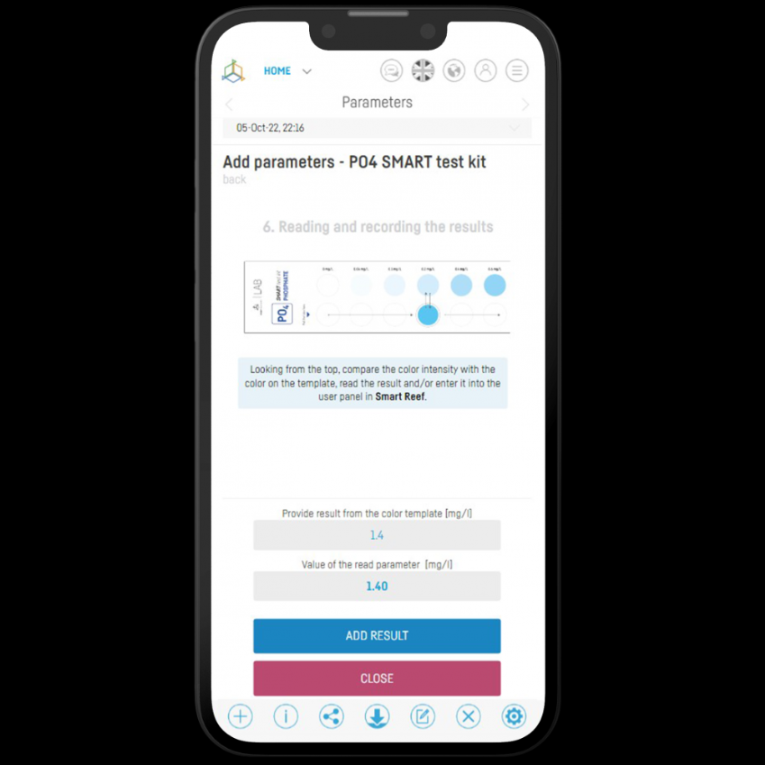 Reef Factory PO4 Smart Test Kit 3