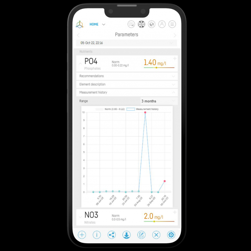 Reef Factory PO4 Smart Test Kit 5