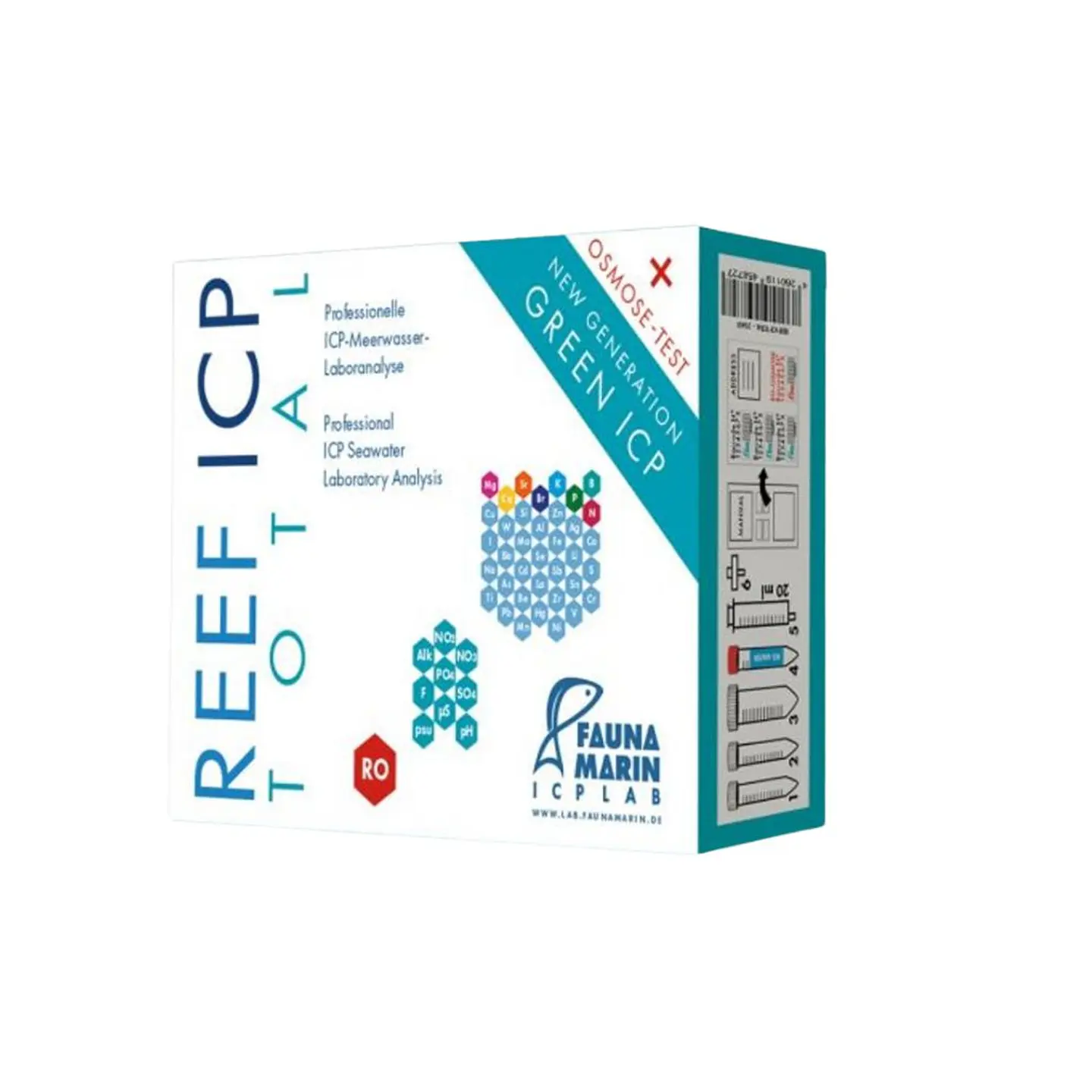 Reef ICP Total 3 testes 1