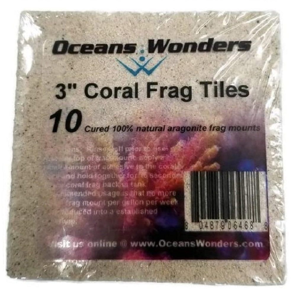Coral Frag Tiles 10 U. 3