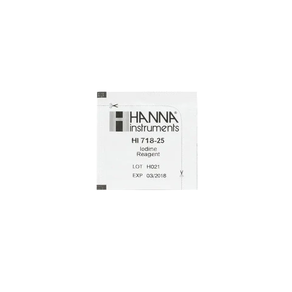 Hanna Recarga Iodo HI718 - 25 Testes 1
