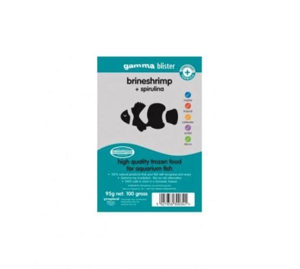 Brineshrimp spirulina