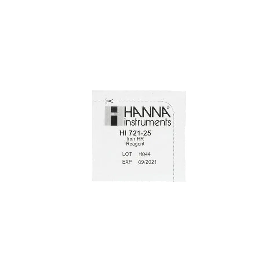 Hanna Recarga Ferro HI721 - 25 Testes 1