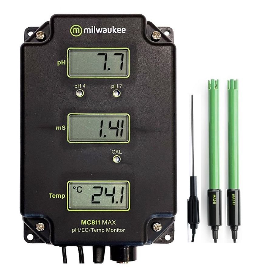 Medidor Contínuo PH-EC-Temperatura MC811 1