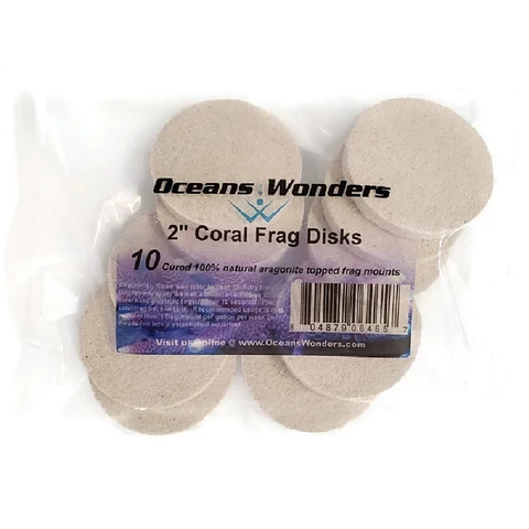 Coral Frag Disks 10 u.