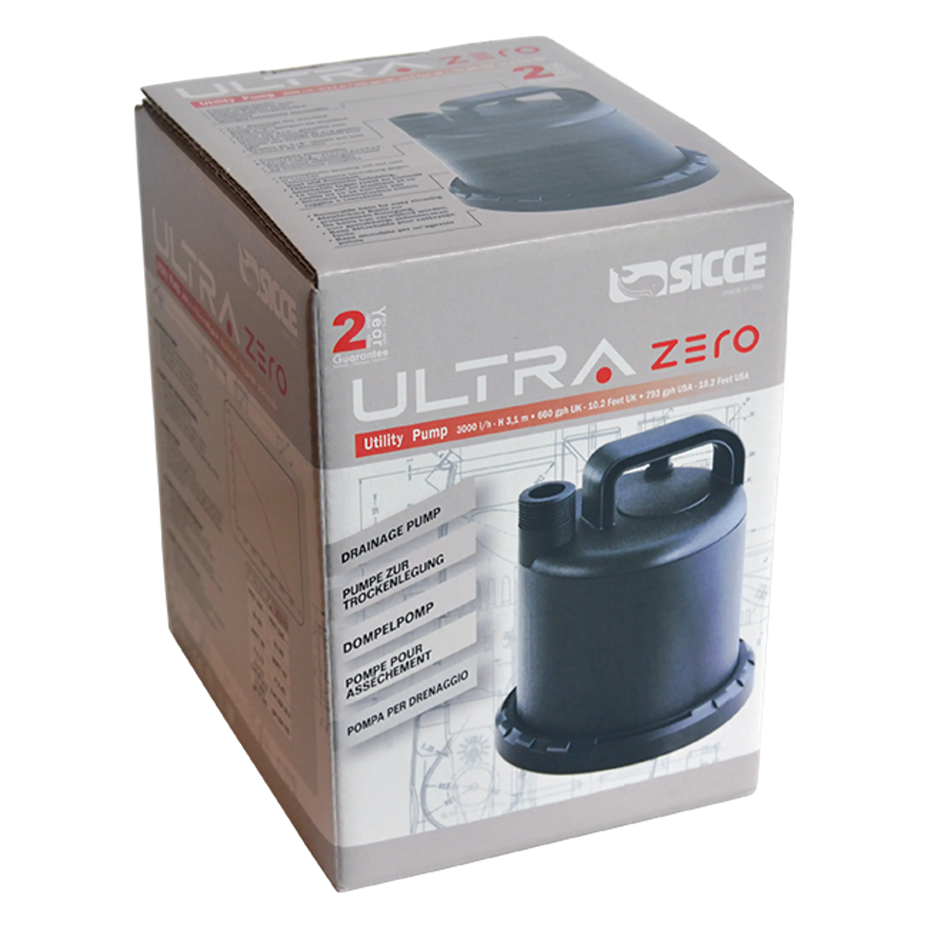 Bomba de Drenagem ULTRA ZERO